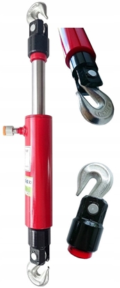 Attēls no Rockforce Siownik hydrauliczny dwukierunkowy 10t (suw toka 130mm, d. cakowita 715mm)