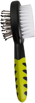 Picture of Rodent,szczotka dla gryzonia, dwustronna, mikka/stalowa, plastikowa, 2-1 14.5cm