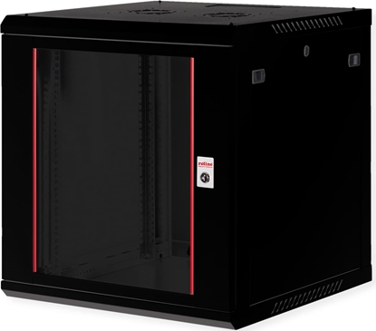 Picture of Roline 19" Wall Cabinet Basic Plus 12U, 600x600 BxT black