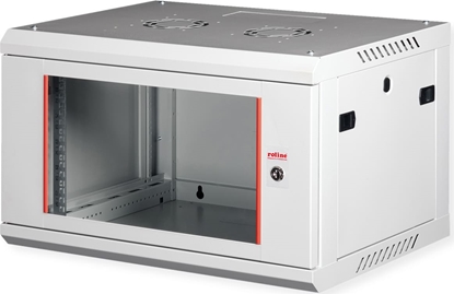Picture of Roline 19" Wall Cabinet Basic Plus 6U, 600x450 BxT grey