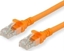 Attēls no Roline ROLINE - Patch- Cable - RJ- 45 (M) to RJ- 45 (M) - 1 m - SFTP, PiMF - CAT 6 - halogen free, shaped, stranded - orange (21.15.2671)