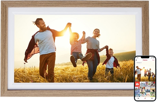 Picture of Ramka cyfrowa Rollei 152 cyfrowa ramka na zdjcia Drewno 39,6 cm (15.6") Ekran dotykowy Wi-Fi