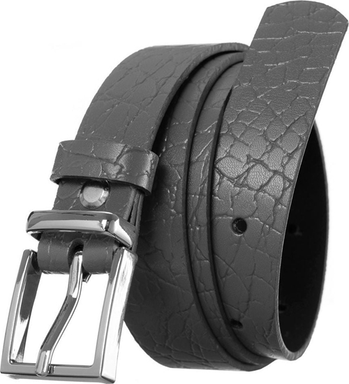 Picture of Rovicky Ciekawy skórzany pasek damski ze srebrn klamr, motyw zwierzcy Rovicky 90 cm