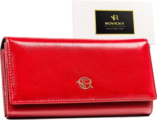 Изображение Rovicky Duy portfel damski ze skóry naturalnej i ekologicznej - Rovicky NoSize