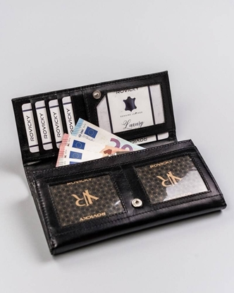 Изображение Rovicky Duy skórzany portfel z systemem RFID Protect  Rovicky