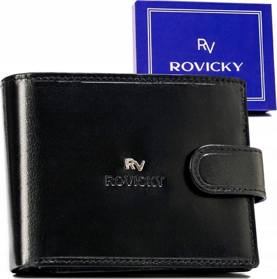 Изображение Rovicky Duy, Mski Portfel Ze Skóry Naturalnej