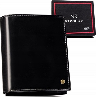 Picture of Rovicky Duy, Skórzany Portfel Mski Bez Zapicia