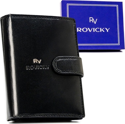 Picture of Rovicky Elegancki, Skórzany Portfel Mski