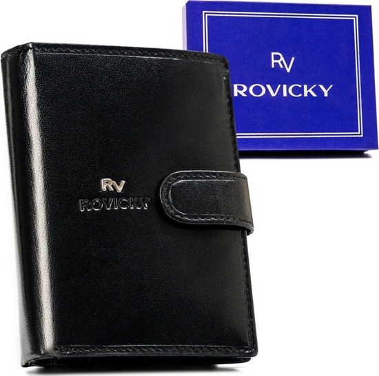 Picture of Rovicky Elegancki, Skórzany Portfel Mski