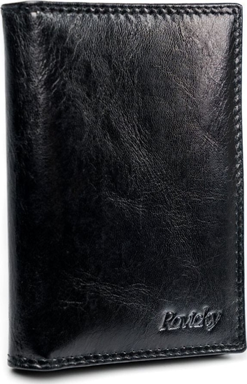 Picture of Rovicky Etui na karte skórzane N1912-RVTK Black