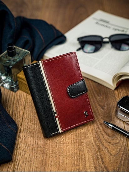 Изображение Rovicky Nietypowy, dwukolorowy portfel Rovicky 326L-RBA-D Nie dotyczy