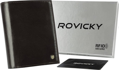 Attēls no Rovicky Pionowy, Skórzany Portfel Mski Bez Zapicia