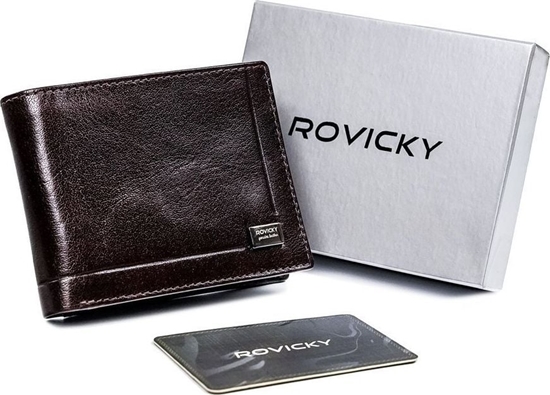 Изображение Rovicky Portfel mski poziomy z ochron RFID PROTECT