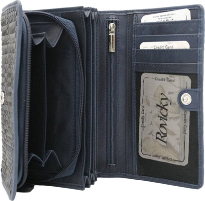 Изображение Rovicky Skórzany damski portfel Rovicky R-614-DDW NoSize