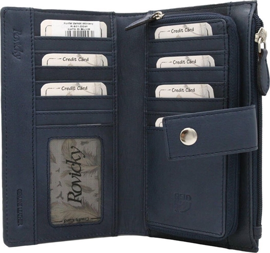 Изображение Rovicky Skórzany damski portfel Rovicky R-861-DDW NoSize