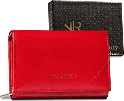 Attēls no Rovicky Skórzany kompaktowy portfel damski  Rovicky NoSize