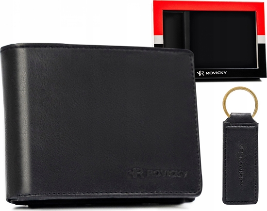 Picture of Rovicky Zestaw Prezentowy: Portfel I Brelok Ze Skóry Ekologicznej