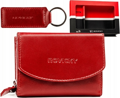Picture of Rovicky Zestaw prezentowy: skórzany portfel damski i brelok - Rovicky NoSize