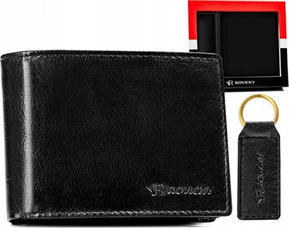 Picture of Rovicky Zestaw prezentowy: skórzany portfel mski i brelok - Rovicky NoSize