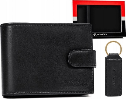 Picture of Rovicky Zestaw prezentowy: skórzany portfel mski i brelok - Rovicky NoSize