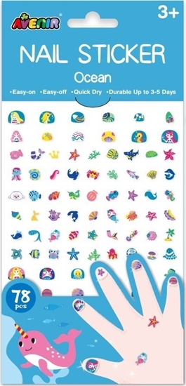 Picture of Russell Naklejki na paznokcie - ocean