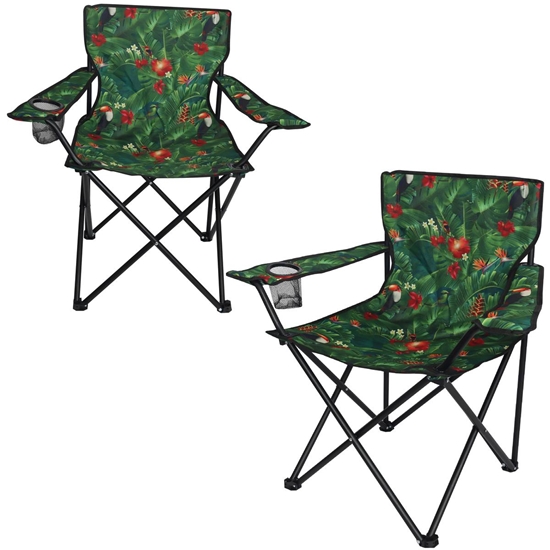 Picture of Saliekams kempinga krēsls 50x50x80cm Flower Enero Camp