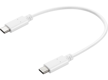 Изображение Sandberg 136-30 USB-C to USB-C Charge Cable White, 0.2M