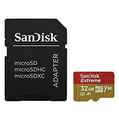 Attēls no SANDISK BY WESTERN DIGITAL MEMORY MICRO SDHC 32GB UHS-I/W/A SDSQXAF-032G-GN6MA SANDISK
