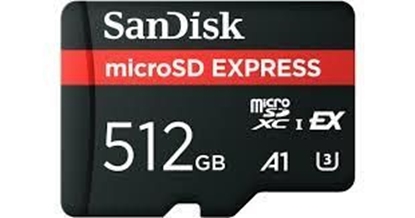 Picture of SANDISK BY WESTERN DIGITAL MEMORY MICRO SDXC 512GB UHS-I/SDSQXFN-512G-GN4NN
