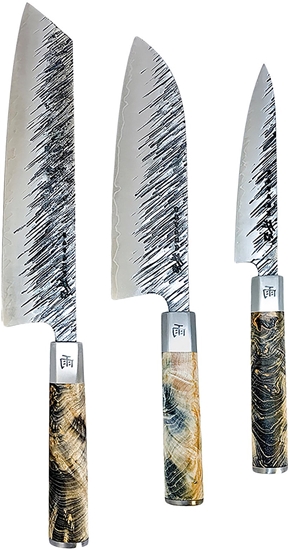 Picture of Satake Ame knife set, 3 knives