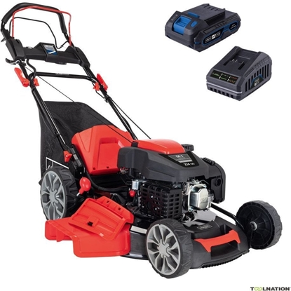 Attēls no Self-propelled petrol lawn mower Scheppach MS225-56E, 5911276903 ampSCHEP