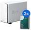 Picture of Serwer Synology Synology DS223j /8T | 2-zatokowy serwer NAS w zestawie z dyskami o cznej pojemnoci 8TB, Tower