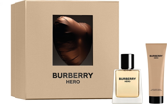Picture of SET BURBERRY Hero EDT spray 50ml + SHOWER GEL 75ml