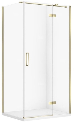 Attēls no SET C562 KABINA CITY PRAWA ZOTA 100X80X195+TAKO SLIM BIAY MAT WIR