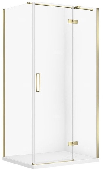 Picture of SET C562 KABINA CITY PRAWA ZOTA 100X80X195+TAKO SLIM BIAY MAT WIR