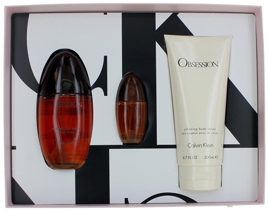 Изображение Set Calvin Klein: Obsession, Eau De Parfum, For Wo