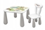 Attēls no SET LUNA LENA FERAJNA STOLIK DLA DZIECI + KRZESEKO BIAO/SZARY 5903067008482