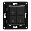 Изображение Shelly Shelly wall switch 4 button (black)