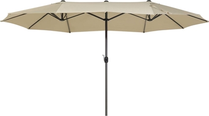 Picture of Shumee Duy parasol ogrodowy 270 x 460 cm beowoszary SIBILLA