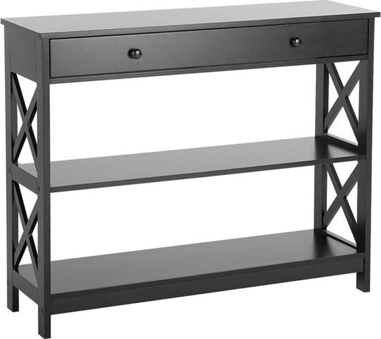 Picture of Shumee Konsola 1 szuflada czarna MONTGOMERY