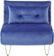 Picture of Shumee Sofa welurowa rozkadana granatowa VESTFOLD