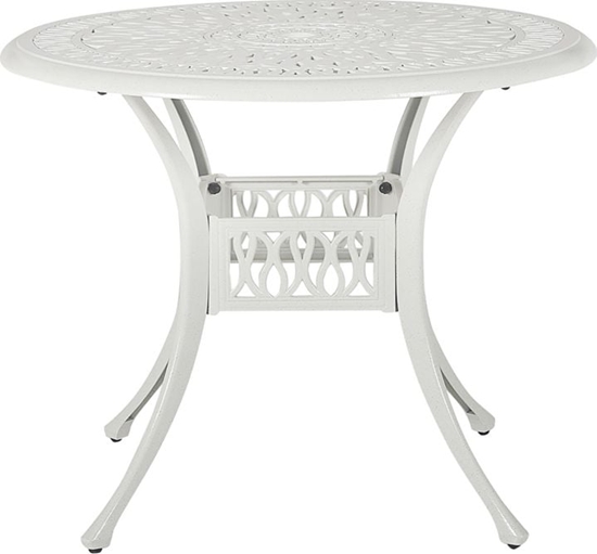 Picture of Shumee Stó ogrodowy okrgy biay ANCONA