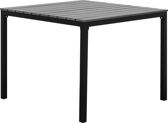 Изображение Shumee Stó ogrodowy szary 95 x 95 cm PRATO