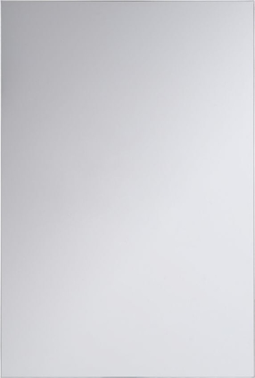 Изображение Shumee Szafka azienkowa wiszca z lustrem 40 x 60 cm biaa PRIMAVERA