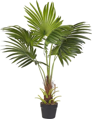 Изображение Shumee Sztuczna rolina doniczkowa 100 cm FAN PALM