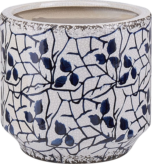 Picture of Shumee Wazon na kwiaty biay z niebieskim MYOS