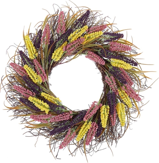 Изображение Shumee Wianek na drzwi 50 cm wielokolorowy CANDELARIA