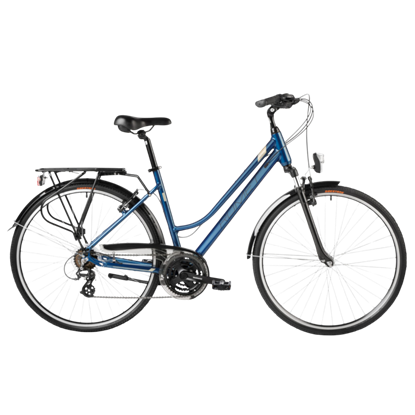 Picture of Sieviešu hibrīdvelosipēds ROMET Gazela 0, tirkīza-zelts (L)