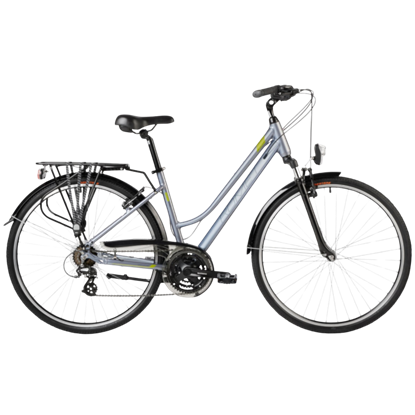 Picture of Sieviešu velosipēds ROMET Gazela 0, pelēks-zaļš (L)