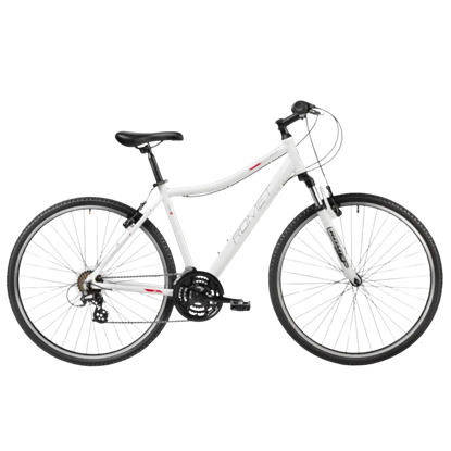 Изображение Sieviešu velosipēds ROMET Orkan D, balts-violets (S)